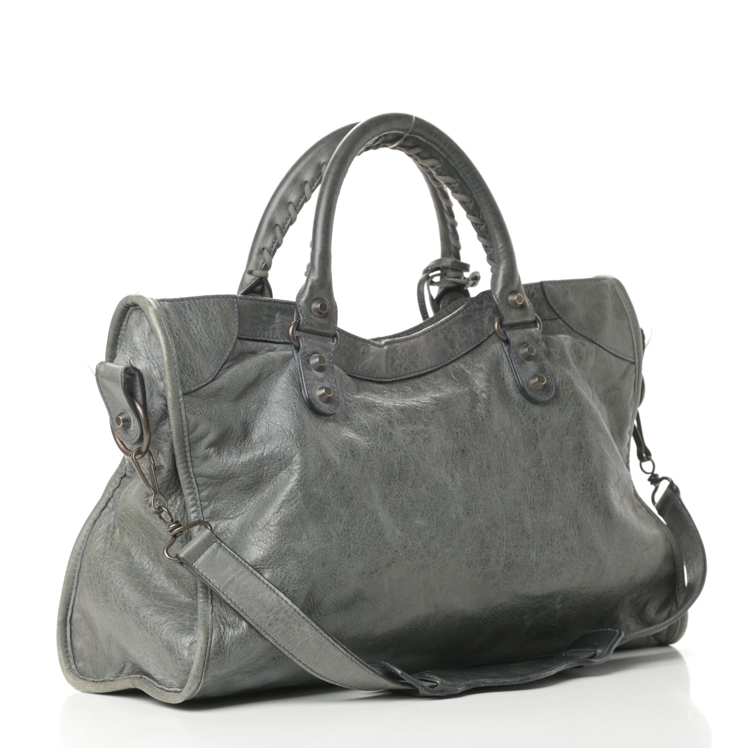 Balenciaga Agneau Classic Hardware City Anthracite 3 of 16