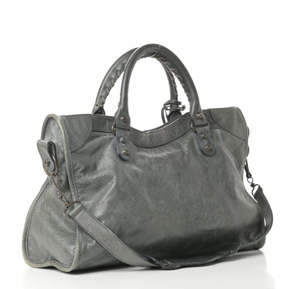 Balenciaga Agneau Classic Hardware City Anthracite 3 of 16