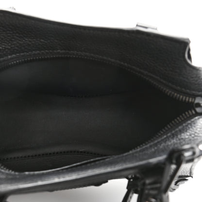 Balenciaga Grained Calfskin Neo Classic Black Hardware Mini City Black 9 of 20
