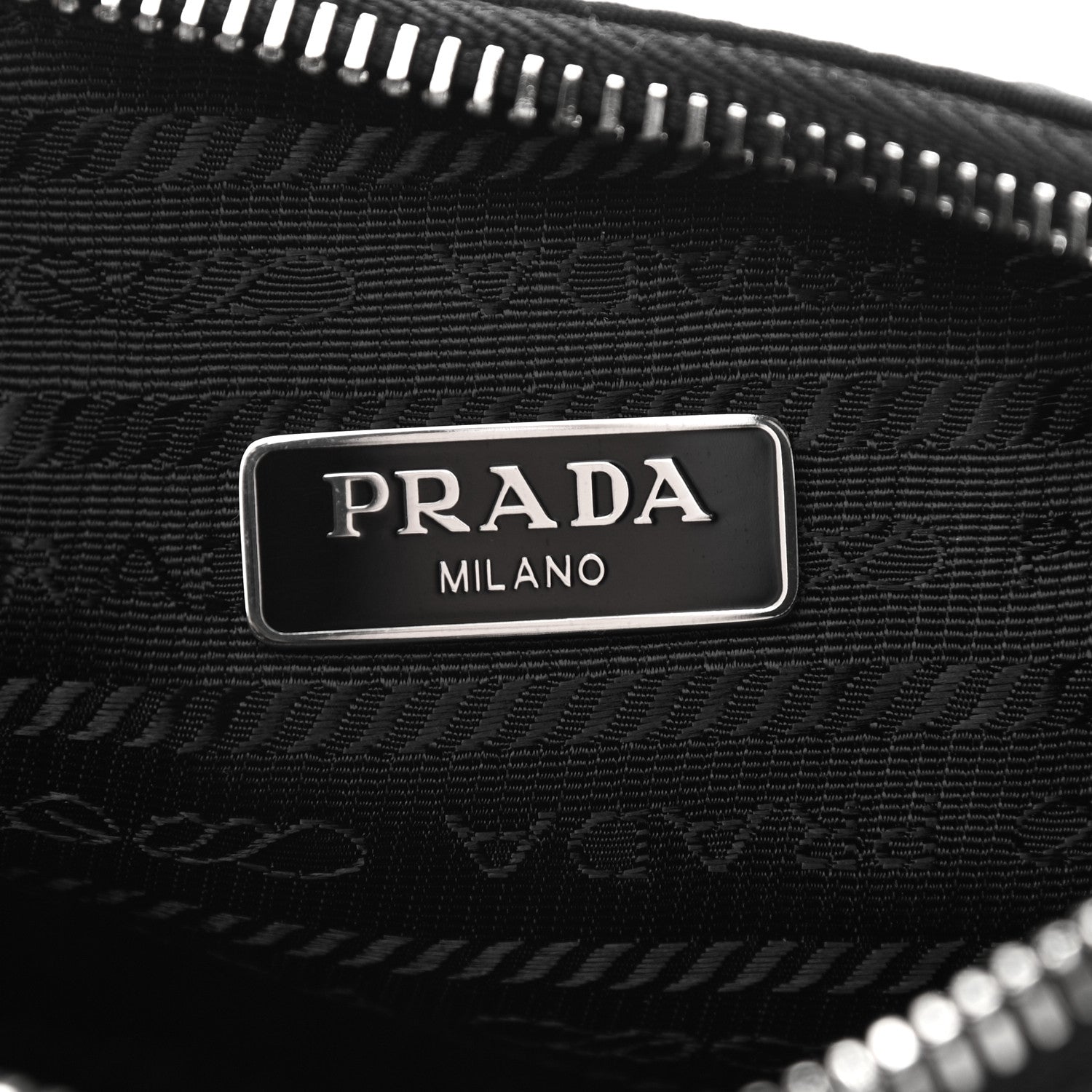 Prada Nylon Re-Edition 2005 Shoulder Bag Black 6 of 11