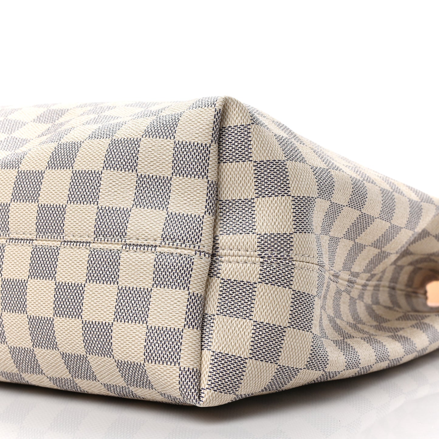 Damier Azur Graceful MM Rose Ballerine