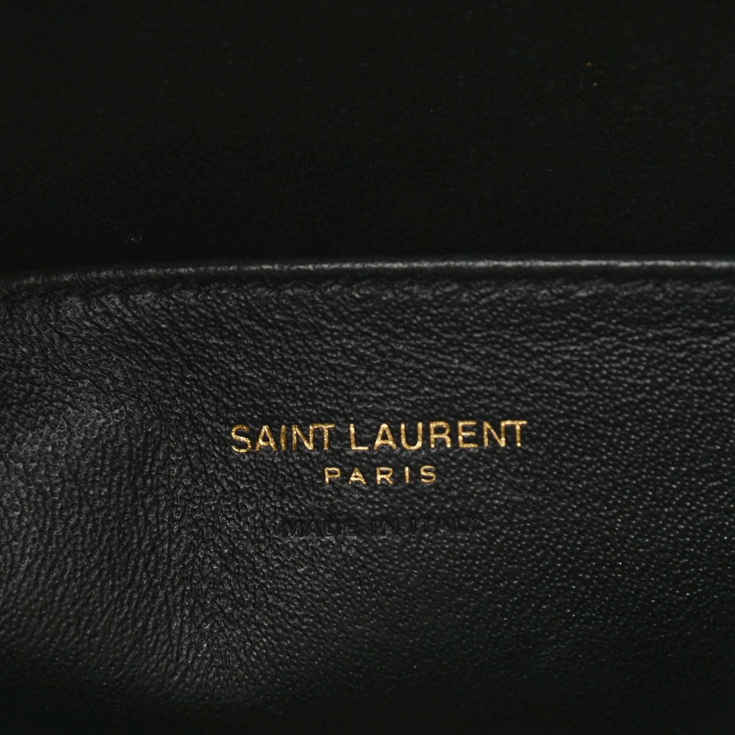 Saint Laurent Calfskin Monogram Baby Cabas Black 7 of 11