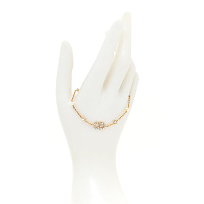 Christian Dior Pearl Clair D Lune Bracelet Gold 2 of 5