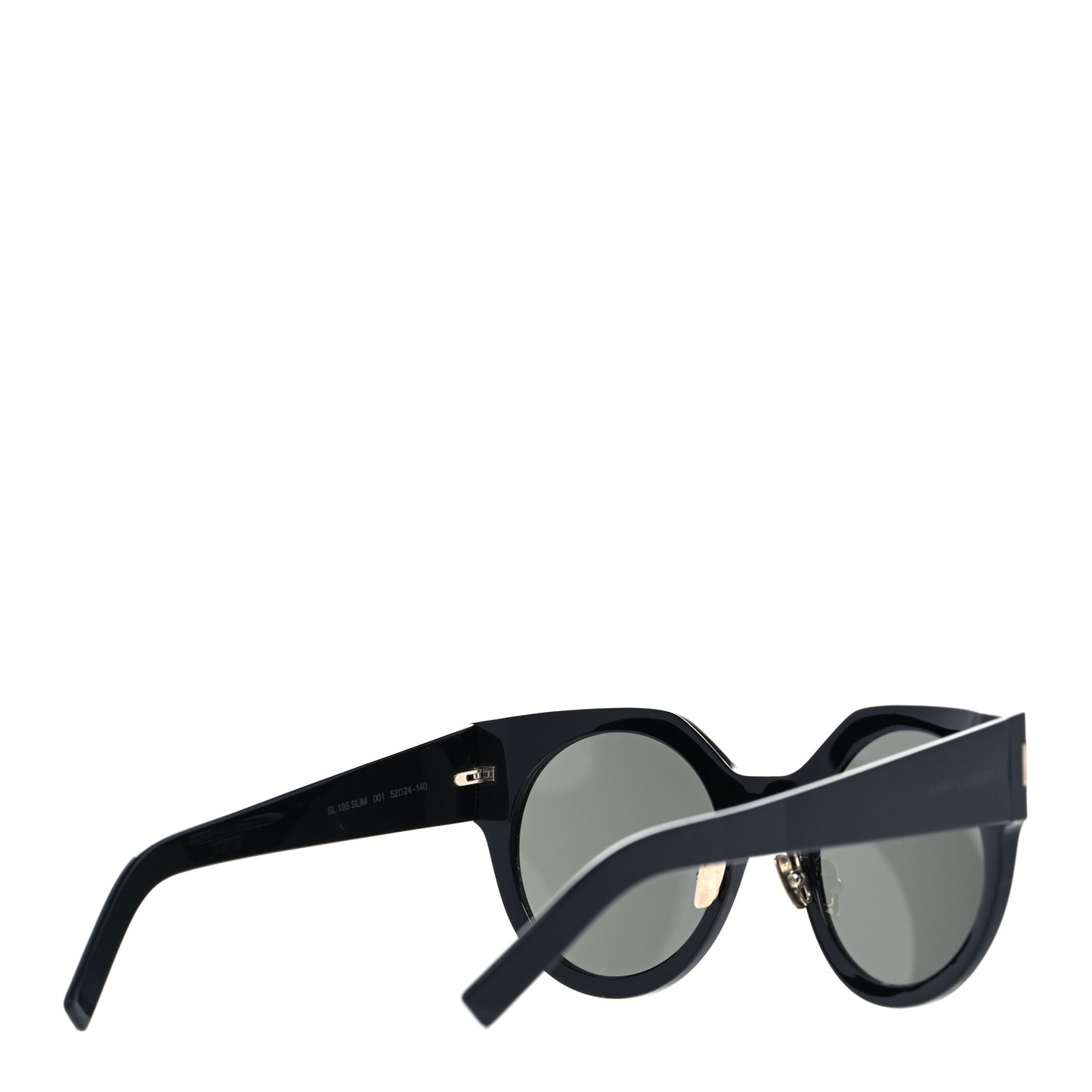 Acetate Sunglasses SL 185 Slim Black