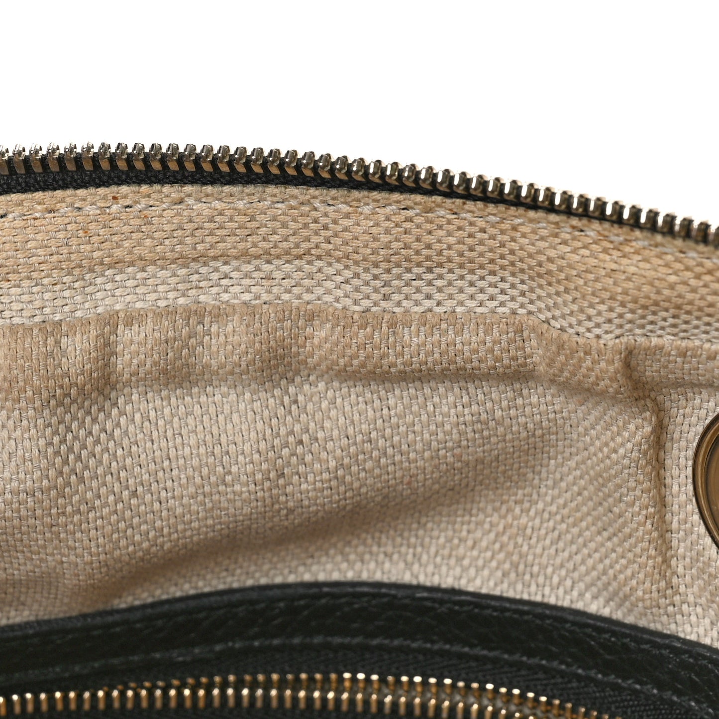 Pebbled Calfskin Small Soho Bowler Black