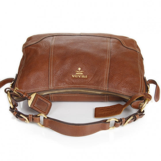 Prada Cervo Deerskin Hobo 4 of 13