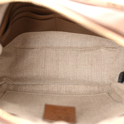 Gucci Monogram Mini Bree Messenger Bag Beige Tabacco 5 of 10
