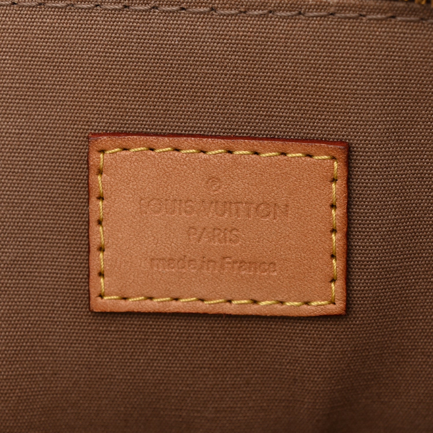 Louis Vuitton Vernis Alma PM Taupe Glace 6 of 10