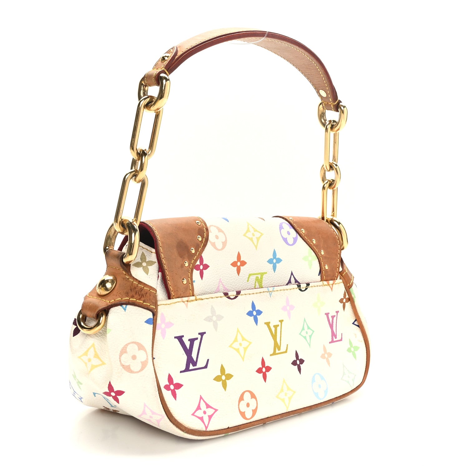Louis Vuitton Monogram Multicolor Marilyn White 3 of 11