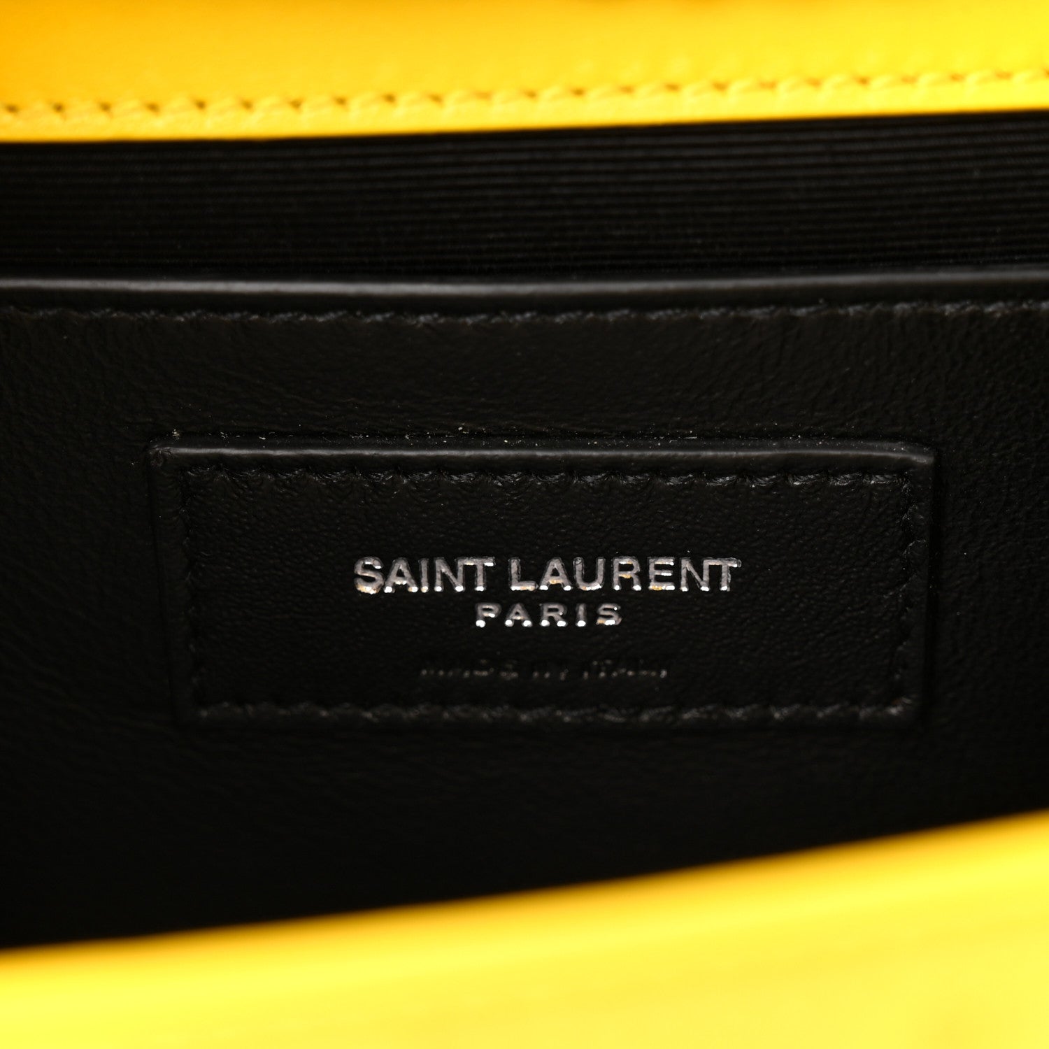 Saint Laurent Ostrich Calfskin Embossed Small Monogram Kate Satchel Mimosa 6 of 11