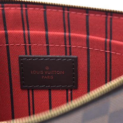 Louis Vuitton Damier Ebene Neverfull MM GM Pochette 6 of 8