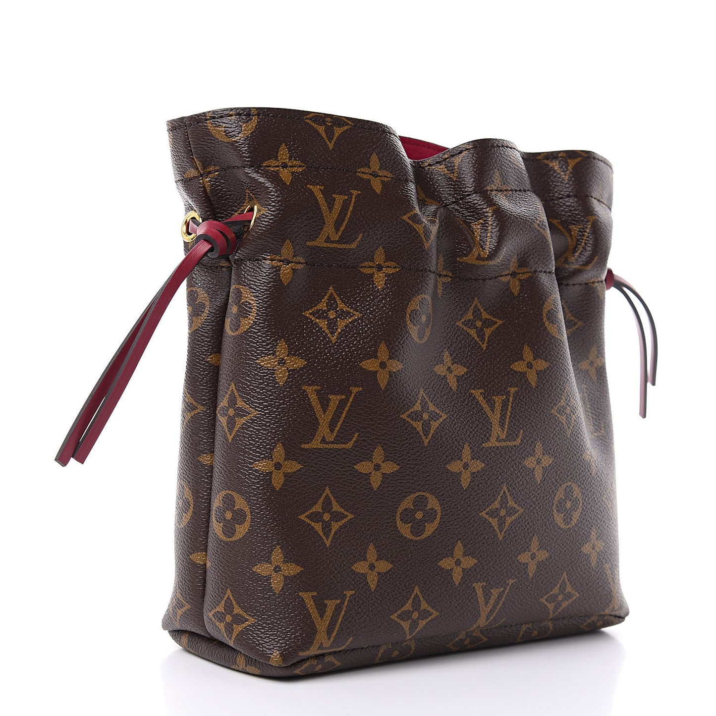 Monogram Pouch Noe Fuchsia