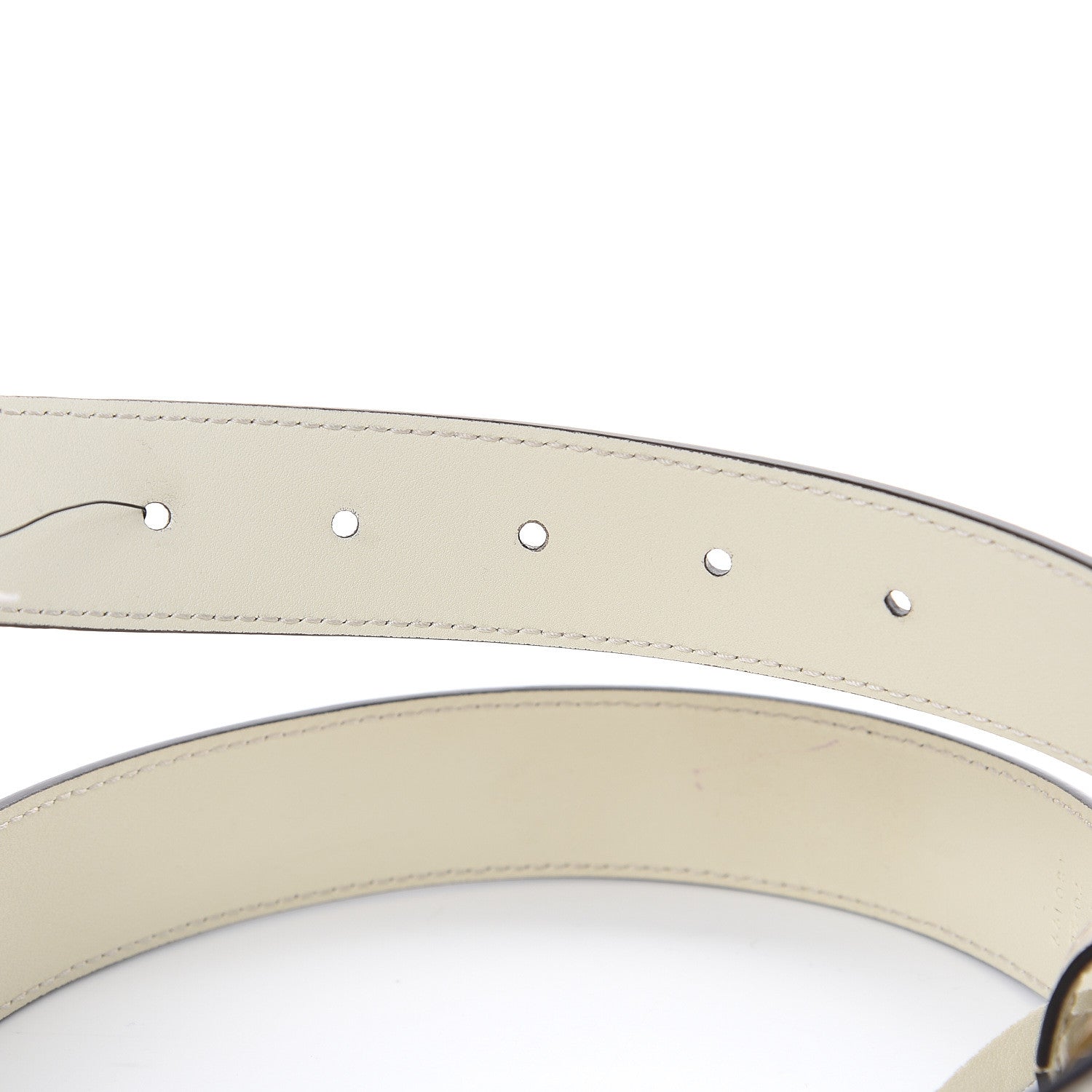Gucci Calfskin Dionysus 30mm Belt 70 28 Mystic White 6 of 6