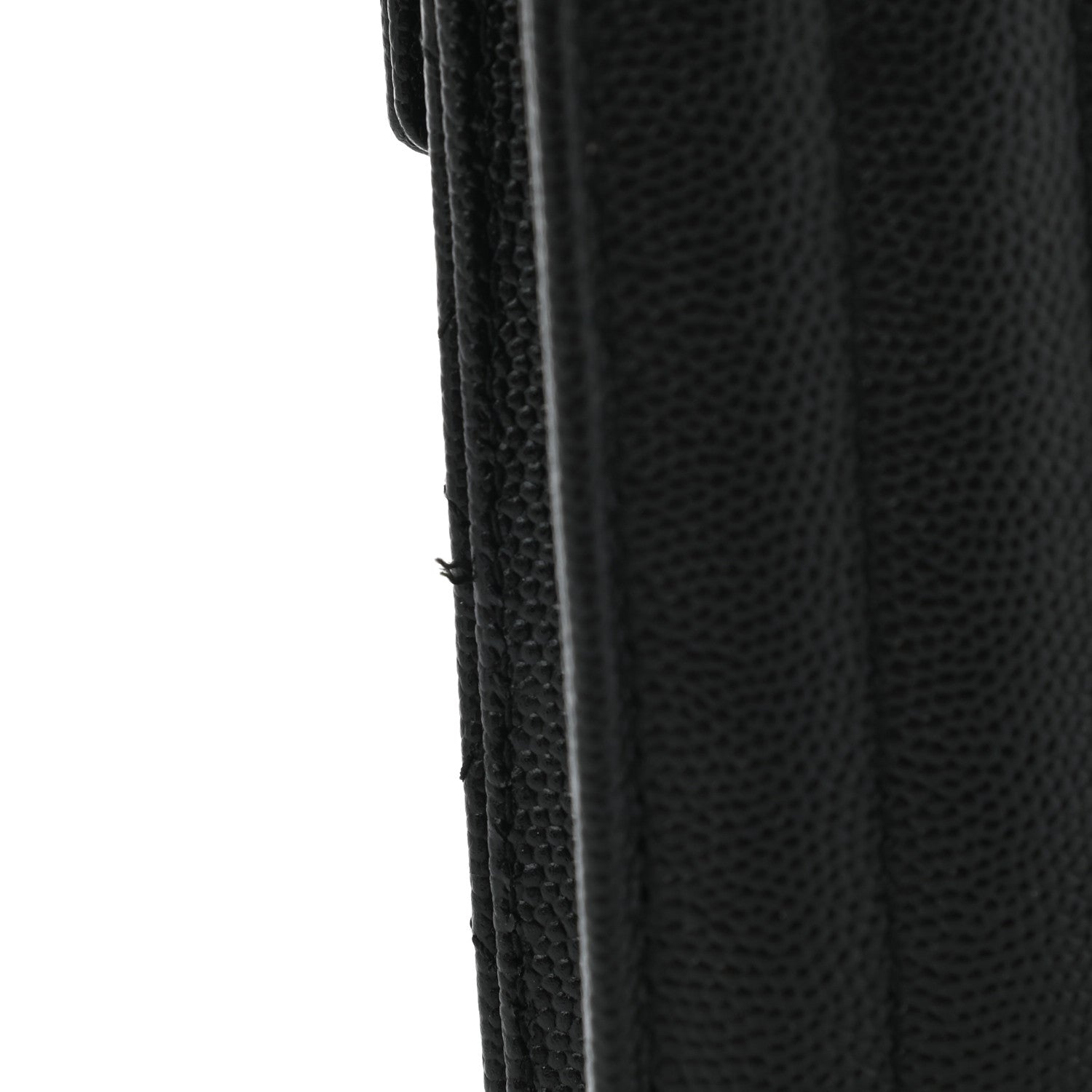 Saint Laurent Grain De Poudre Textured Mixed Matelasse Triquilt Monogram Clutch Black 11 of 11
