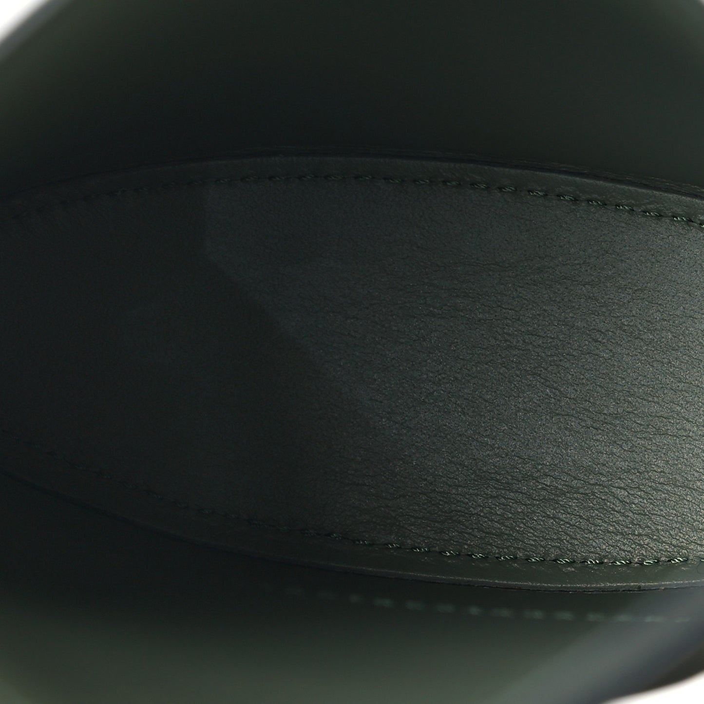 Smooth Calfskin Dice Pocket Green