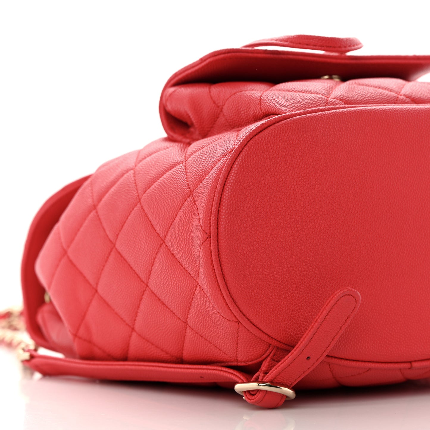 Caviar Quilted Backpack Bag Red