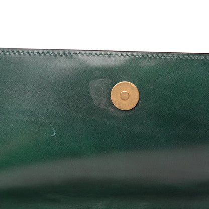 Gucci Tuscany Lux Calfskin Web GG Marmont Shoulder Bag Verde 15 of 15
