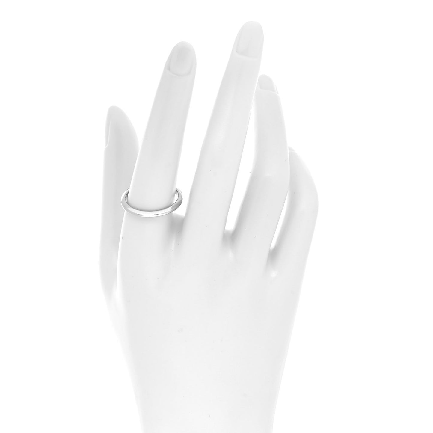 Platinum 2mm Declaration Wedding Band Ring 61 9.5