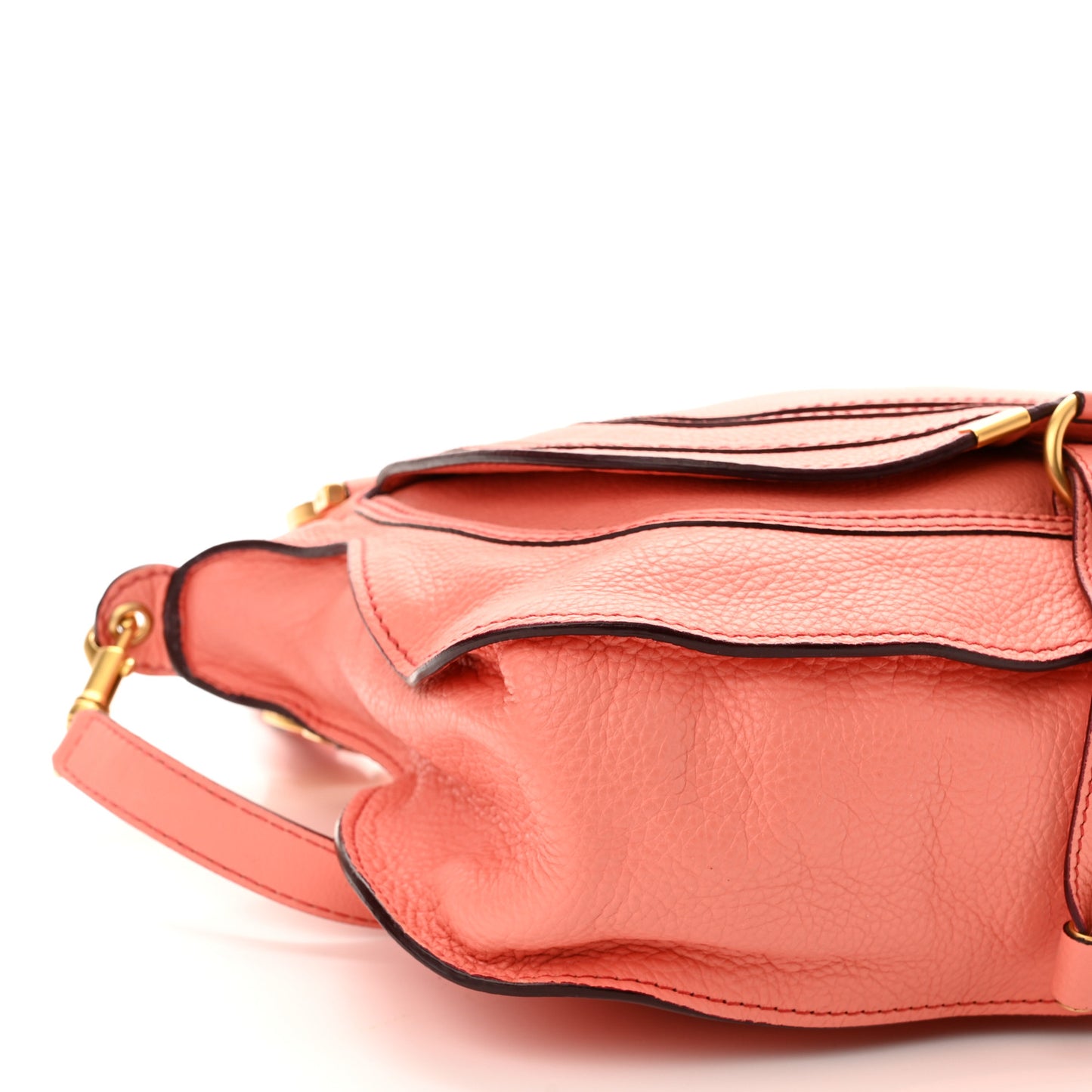 Calfskin Medium Marcie Satchel Pink