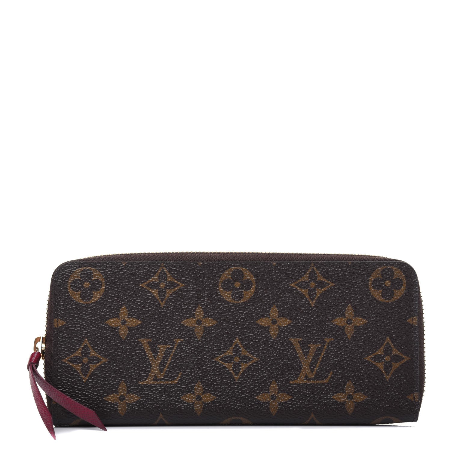Louis Vuitton Monogram Clemence Wallet Fuchsia 1 of 19
