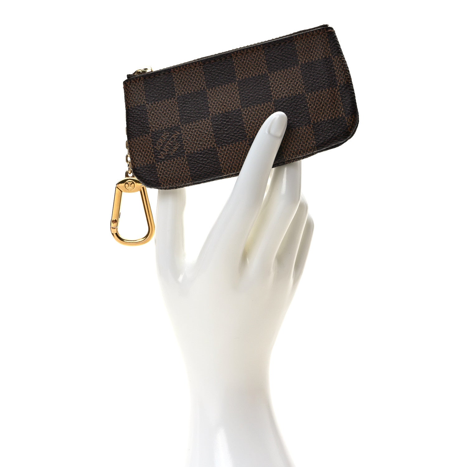 Louis Vuitton Damier Ebene Key Pouch 2 of 7