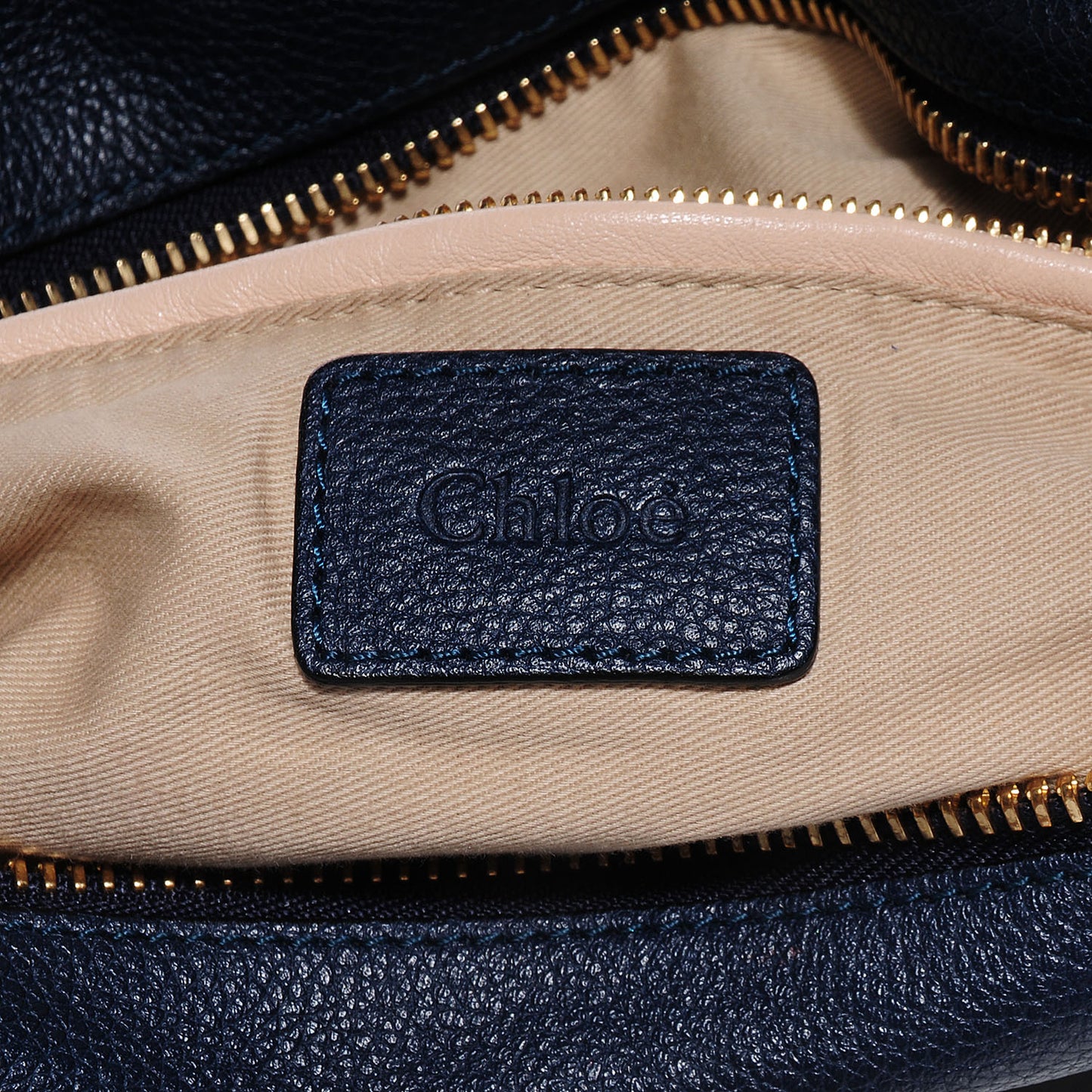 Calfskin Large Paraty Midnight Blue