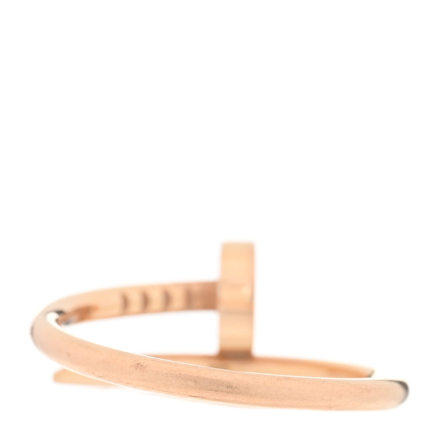 18K Pink Gold Small Juste Un Clou Ring 49 4.75