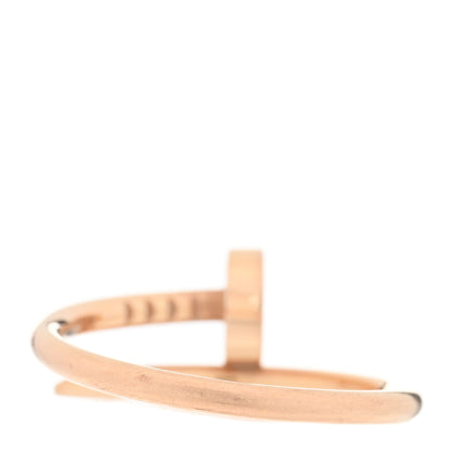 Cartier 18K Pink Gold Small Juste Un Clou Ring 49 4.75 4 of 5