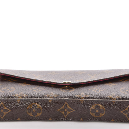 Louis Vuitton Monogram Pochette Felicie Chain Wallet Fuchsia 13 of 17