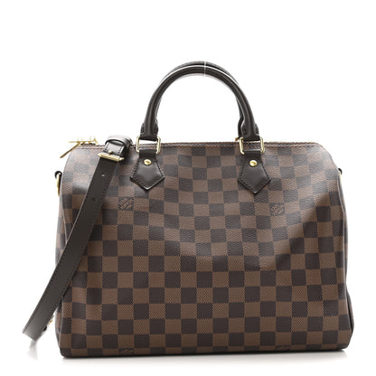Louis Vuitton Damier Ebene Speedy Bandouliere 30 1 of 12