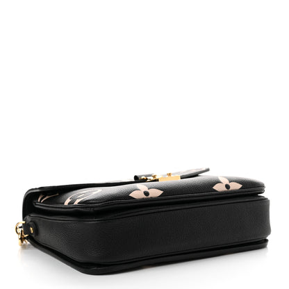 Louis Vuitton Empreinte Monogram Giant Pochette Metis Black Beige 4 of 10