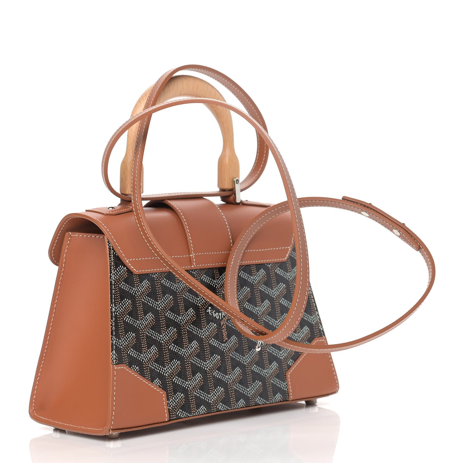 Goyard Goyardine Structure Mini Saigon Black Gold 3 of 10