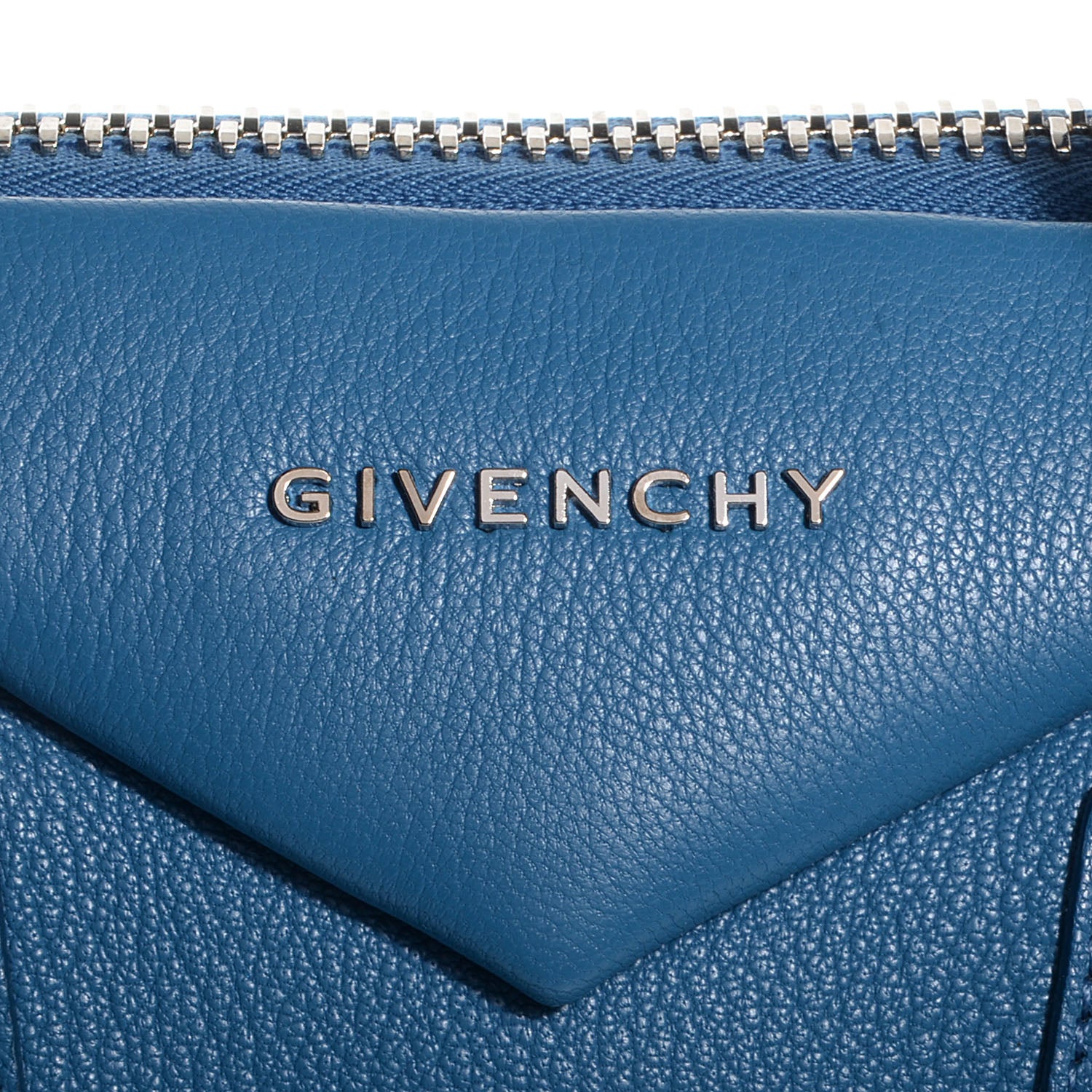 Givenchy Sugar Goatskin Medium Antigona Blue 11 of 12