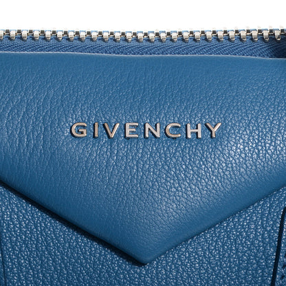 Givenchy Sugar Goatskin Medium Antigona Blue 11 of 12