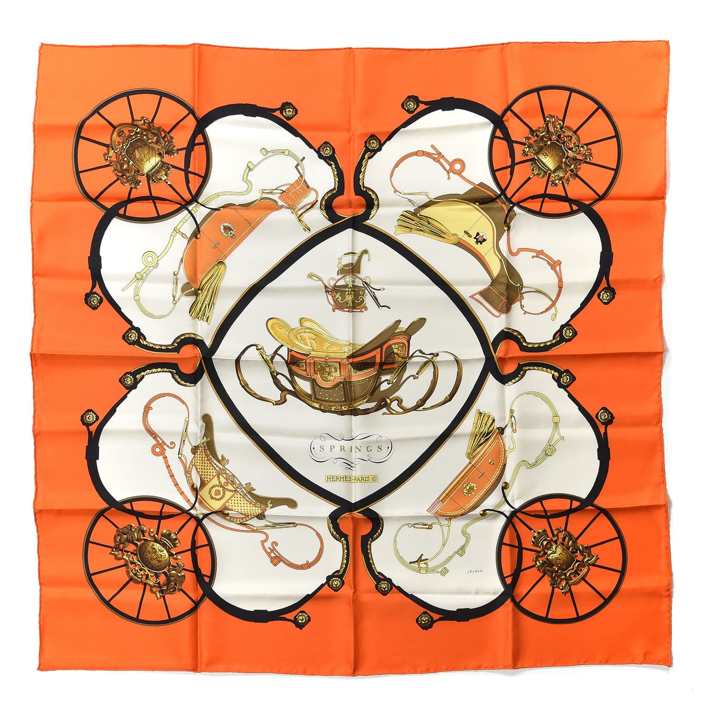 Silk New Springs Scarf 90