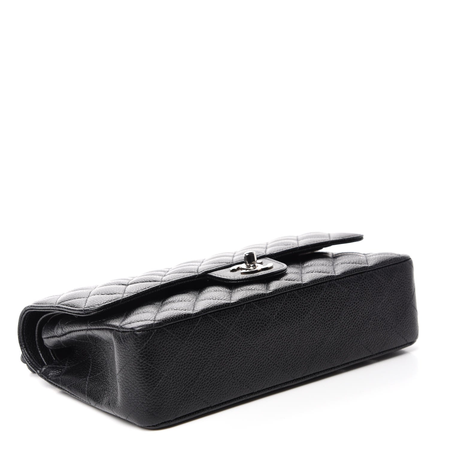 Chanel Caviar Quilted Medium Double Flap Black 4 of 12