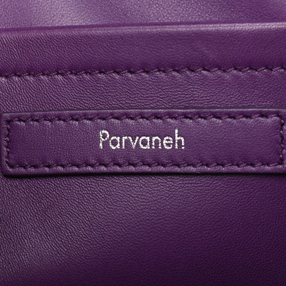 Louis Vuitton Veau Bougie Triangle PM Taupe Violet 7 of 10