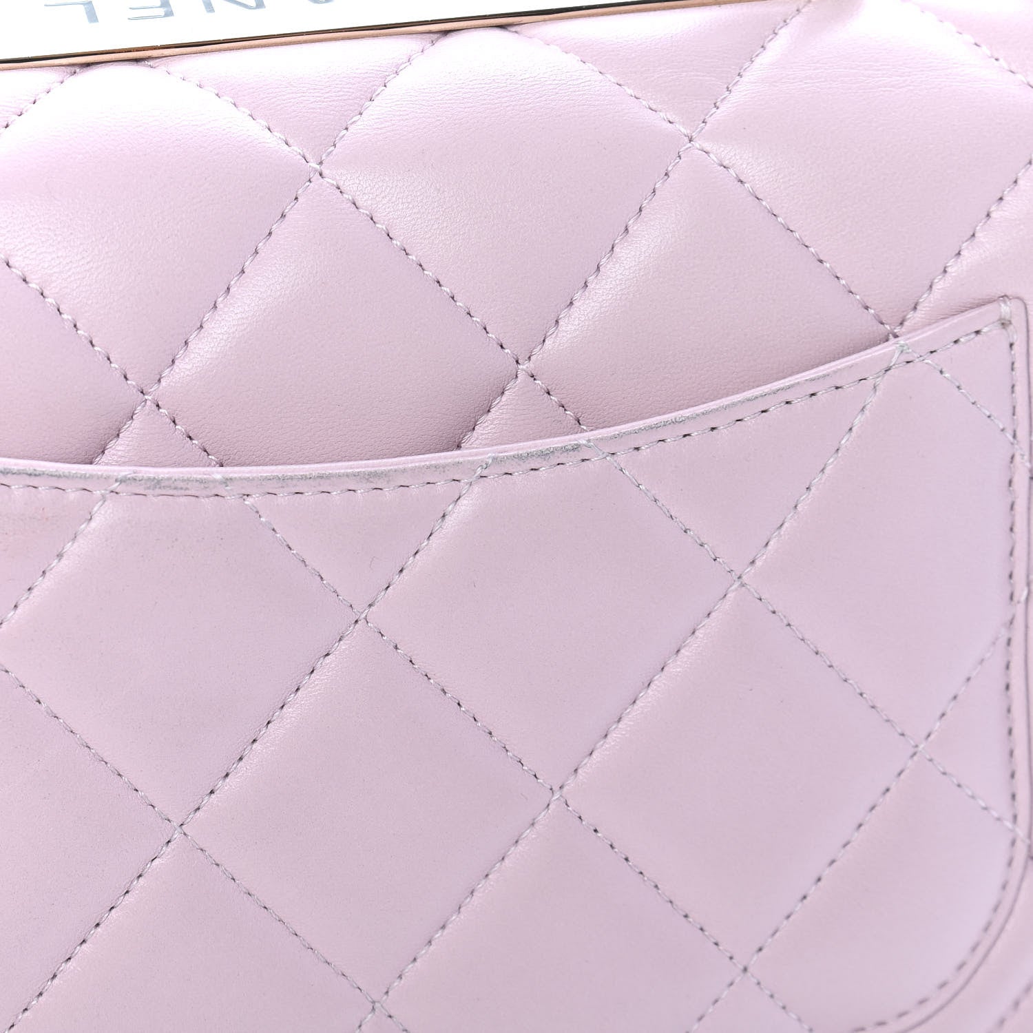 Chanel Lambskin Quilted Small Trendy CC Flap Dual Handle Bag Light Pink 10 of 10