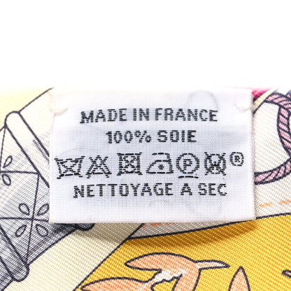 Hermes Silk Cliquetis Twilly Bouton D'Or Mauve 3 of 5