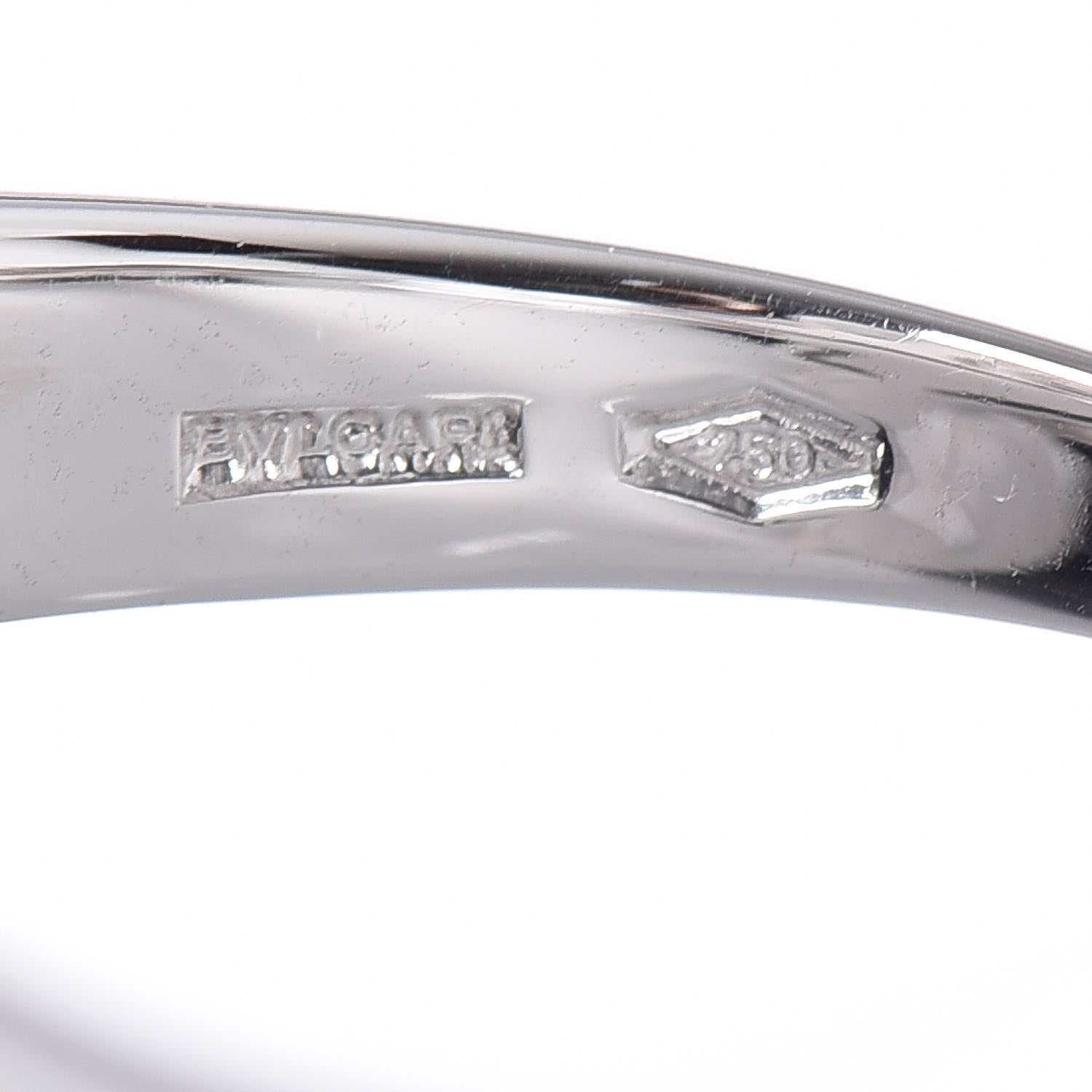 Bulgari 18K White Gold Diamond Cicladi Ring 53 6.25 5 of 6