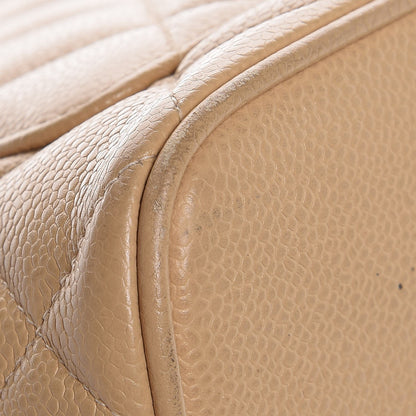 Chanel Caviar Quilted Medallion Tote Beige 11 of 12