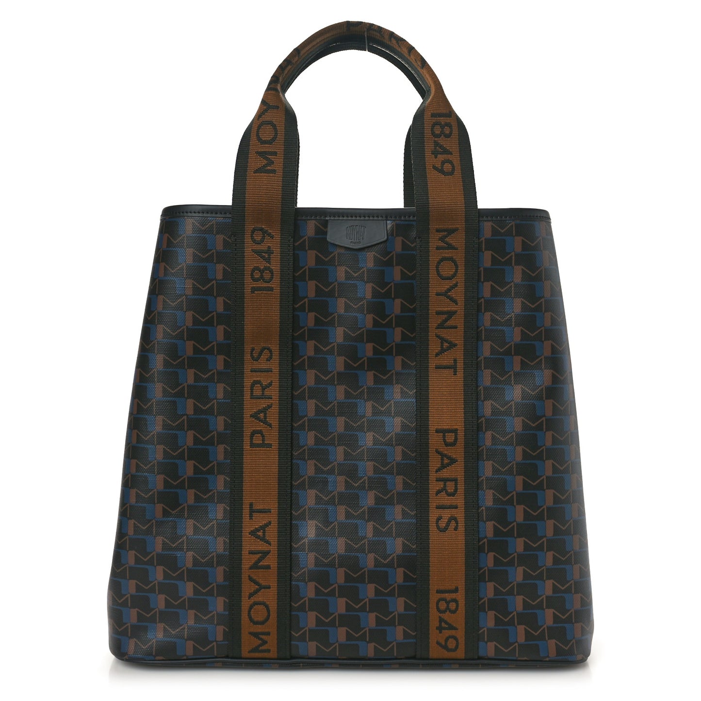 Canvas 1920 M Monogram Tote Black Brown