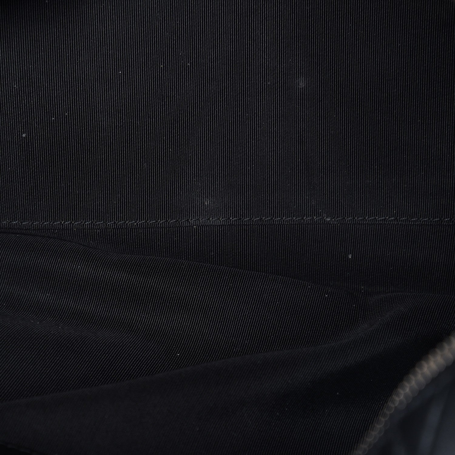 Chanel Calfskin Chevron CC All Day Long Boston Black 9 of 14