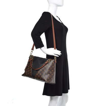 Louis Vuitton Monogram V Tote MM Black 2 of 11