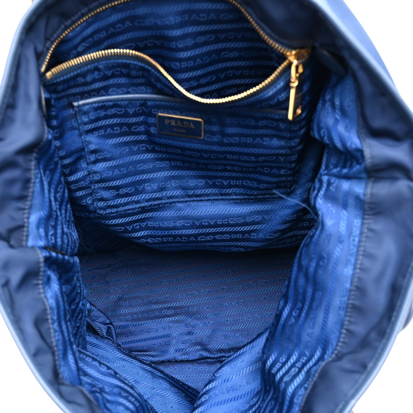 Tessuto Nylon Saffiano Tote Baltico