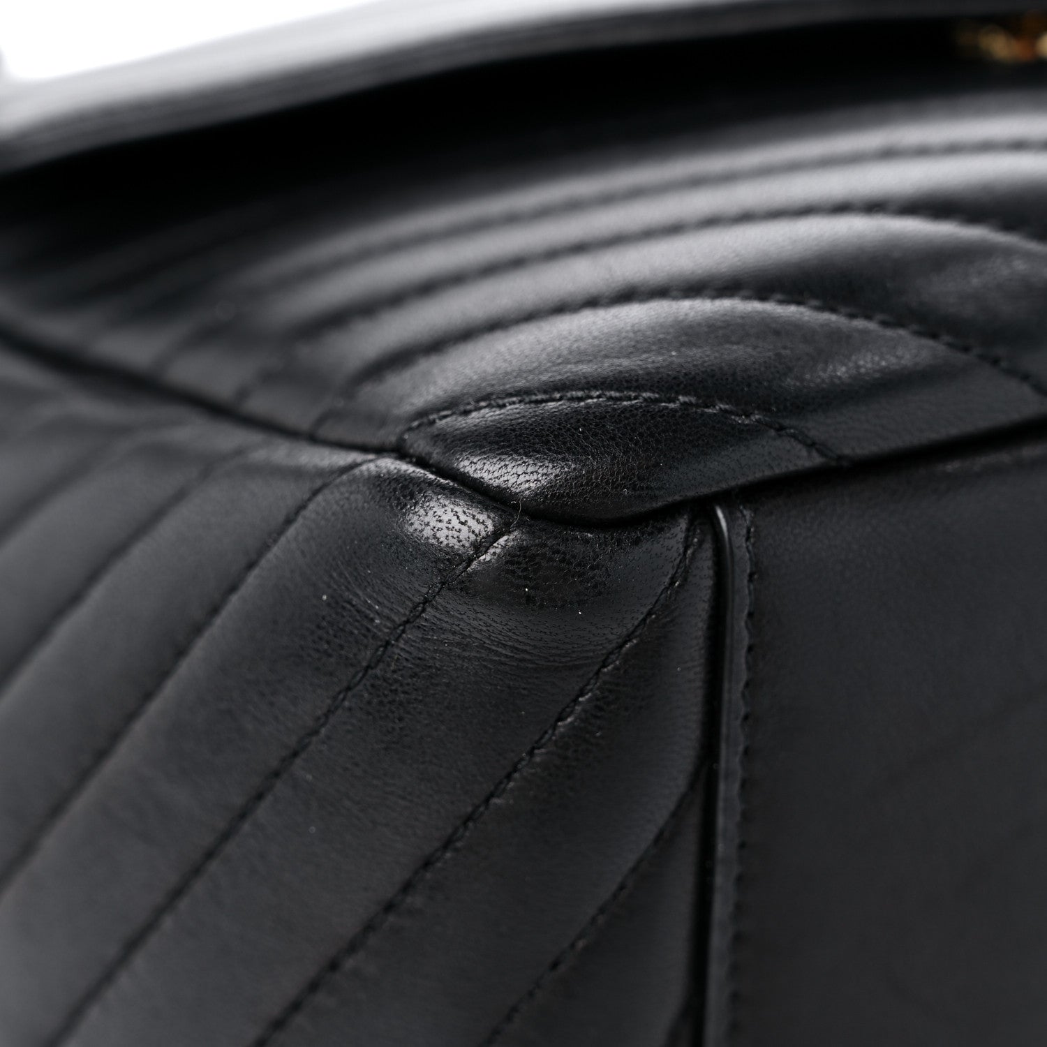 Saint Laurent Lambskin Matelasse Monogram Joe Backpack Black 8 of 12