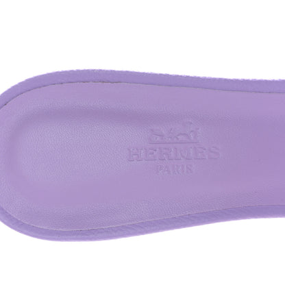 Hermes Epsom Oasis Sandals 40 Violet Amethyste 7 of 8