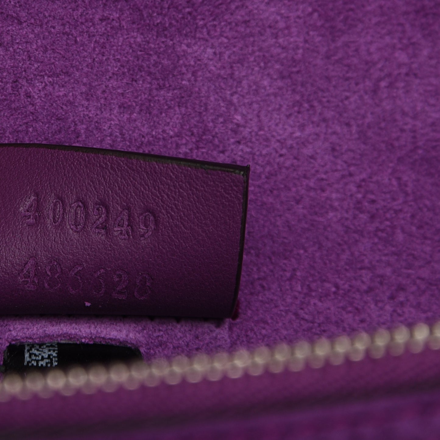 GG Supreme Monogram Embroidered Small Dionysus Shoulder Bag Purple