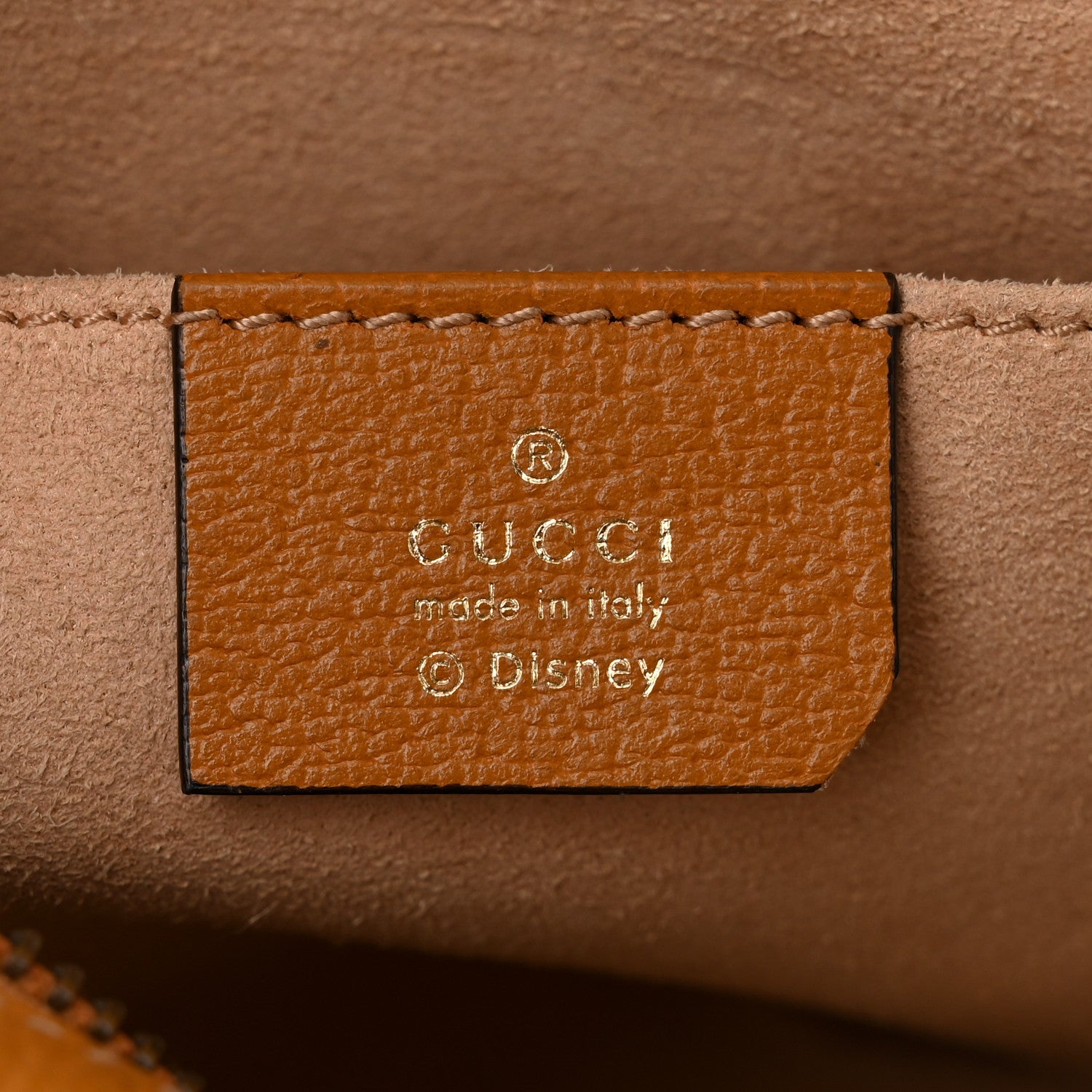 Gucci X DISNEY Mini Vintage GG Supreme Monogram Mickey Mouse Shoulder Bag Beige Vintage Sun Oil 6 of 11