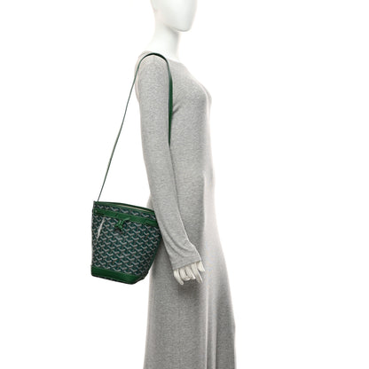 Goyard Goyardine Petit Flot Bucket Bag PM Green 2 of 10